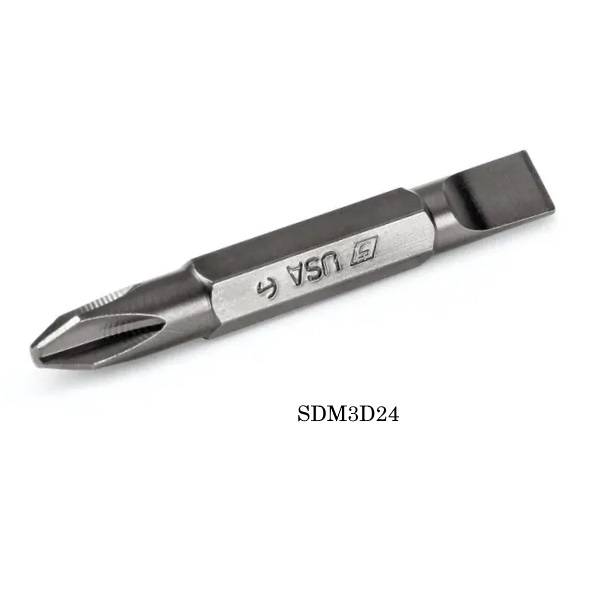 Snapon Hand Tools SDM3D24 Flat Tip/#2 Phillips® Insert Bit